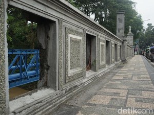 Besi Pembatas Jembatan Sudirman Medan Raib!