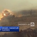 Video: Detik-detik Tank Israel Hancur Diincar Roket Hamas