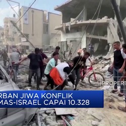 Video: Korban Tewas Konflik Hamas-Israel Capai 10.328 Jiwa