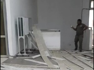Gempa M 6,6 Guncang NTT, Plafon Kantor Bupati Kupang Runtuh