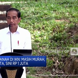 Jokowi Soal Tanah: Masih Murah, SCBD Rp 200 Juta, Sini Rp 1jt