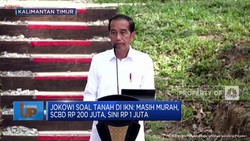 Jokowi Soal Tanah: Masih Murah, SCBD Rp 200 Juta, Sini Rp 1jt