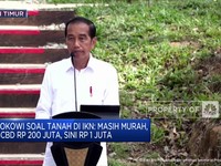 Jokowi Soal Tanah: Masih Murah, SCBD Rp 200 Juta, Sini Rp 1jt