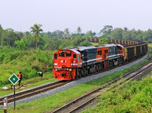 Jalur Kereta Megang-Penanggiran Dibuka, Pengiriman Batu Bara Jalan Lagi