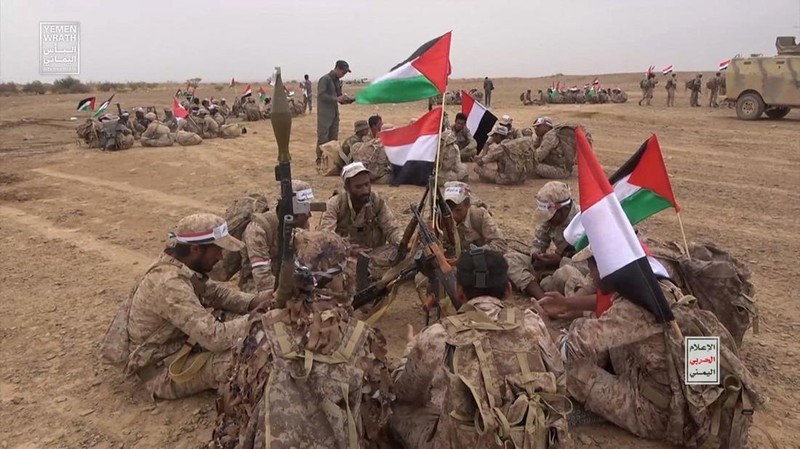 Ledakan pos militer Israel di Perbatasan Lebanon. (REUTERS)