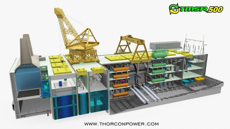 Pembangkit Listrik Tenaga Nuklir (PLTN). (Dok. thorconpower.id)