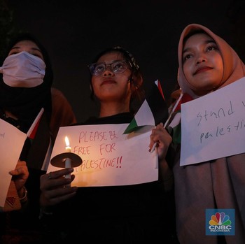 Solidaritas Warga RI, Gelar Doa Bersama di Kedubes Palestina