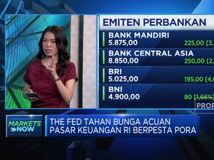 The Fed Tahan Bunga Acuan, Pasar Keuangan RI Pesta Pora