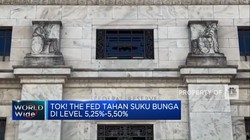 Tok! The Fed Tahan Suku Bunga di Level 5,25%-5,50%