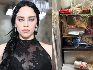Jorok! Begini Tampilan Kulkas Billie Eilish yang Super Berantakan