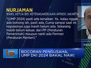 Bocoran Pengusaha, UMP DKI 2024 Bakal Naik