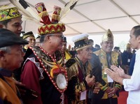 Jokowi: Jangan Sampai Budaya Lokal Tergerus Budaya Asing