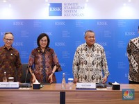 Dunia Genting, Nih Hasil Rapat Sri Mulyani, BI, OJK & LPS!