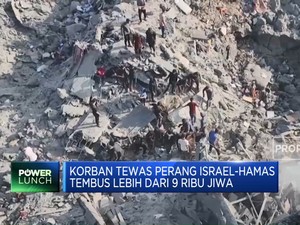 Korban Tewas Perang Israel-Hamas Lebih Dari 9 Ribu Jiwa