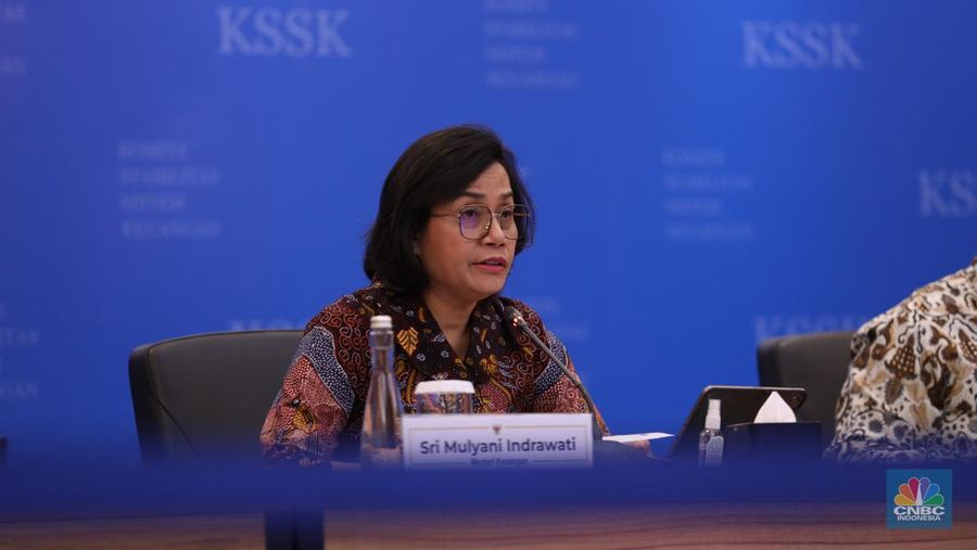 Menteri Keuangan, Sri Mulyani. (CNBC Indonesia/Tri Susilo)