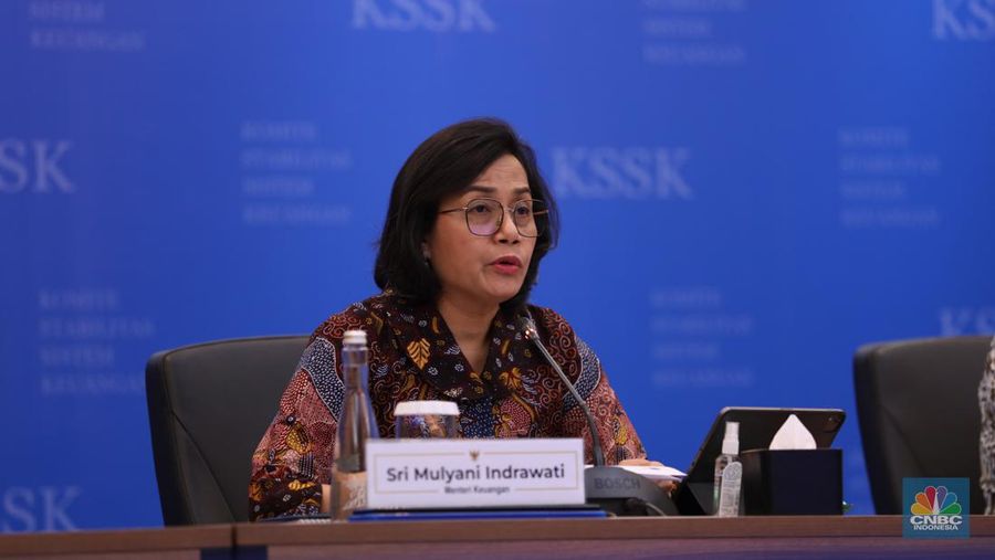 Menteri Keuangan, Sri Mulyani. (CNBC Indonesia/Tri Susilo)