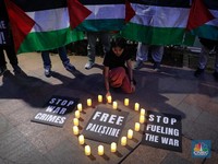 Malam Ini di Bundaran HI Digelar Aksi Solidaritas Palestina