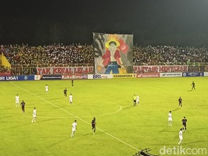 7.789 Penonton Saksikan PSM Makassar Dipermalukan Persija, Skor 2-3