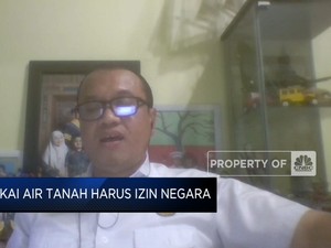 Tak Izin Pakai Air Tanah, Siap-Siap Sanksi Menanti!