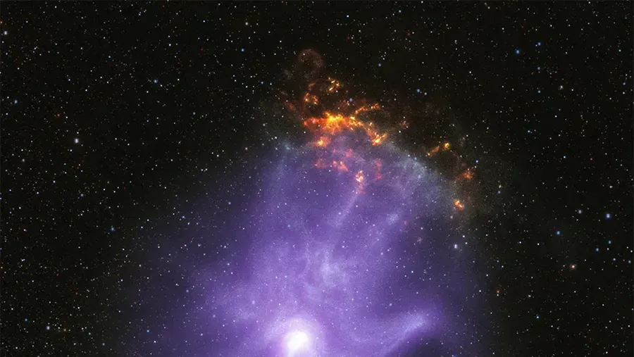 Tangan Hantu di Luar Angkasa (NASA)