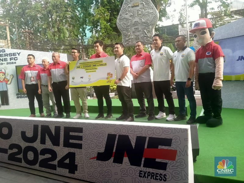 Tim Futsal COSMO JNE FC. (CNBC Indonesia/Suhendra)
