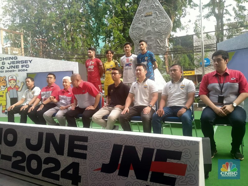Tim Futsal COSMO JNE FC. (CNBC Indonesia/Suhendra)