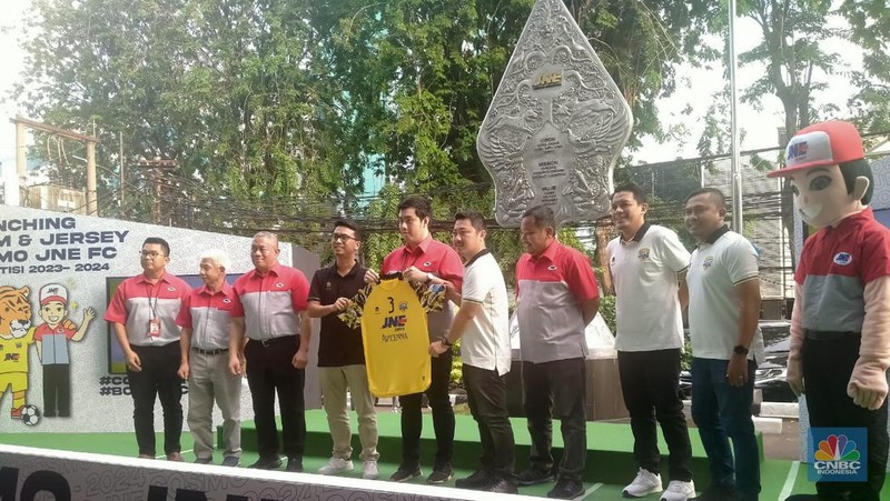Tim Futsal COSMO JNE FC. (CNBC Indonesia/Suhendra)