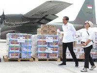 Presiden Jokowi Kirim 51,5 Ton Bantuan ke Palestina
