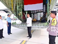 Presiden Jokowi Kirim Bantuan Kemanusiaan Untuk Palestina