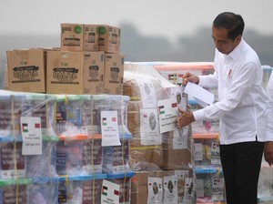 Dirilis Jokowi, Tiga Pesawat Siap Angkut Bantuan Seberat 51,5 Ton ke Palestina