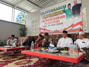 Relawan JAGA-NU Jatim Deklarasi Dukung Ganjar-Mahfud di Pilpres 2024