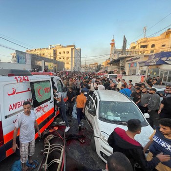 Sadis! Potret Israel Serang Ambulans di Gaza, 15 Orang Tewas