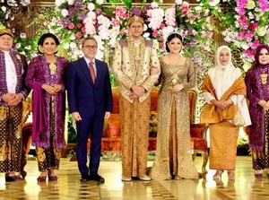 Mendag Zulhas Beri Doa Spesial di Resepsi Putra Panglima TNI