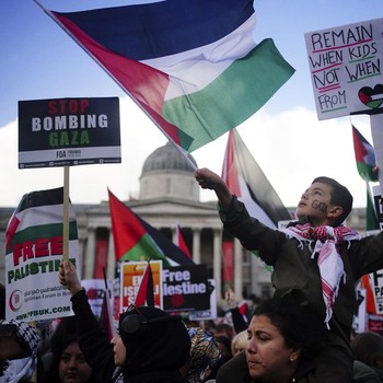 Penampakan Warga Dunia Kompak Turun ke Jalan Bela Palestina