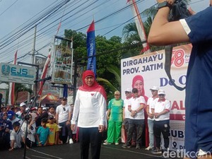 Jawaban Khofifah Saat Ditanya Soal Tawaran Jadi Ketua Timses