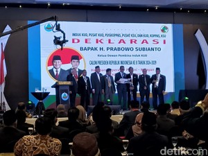Induk Koperasi Unit Desa Deklarasi Dukung Prabowo-Gibran di 2024