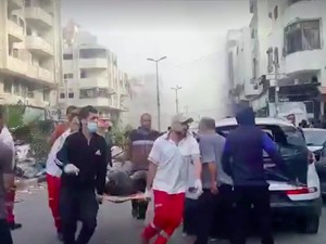 Israel Serang Area di Sekitar RS Al-Quds di Gaza