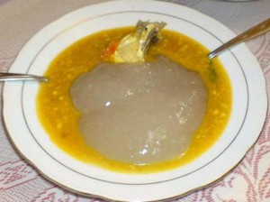 Kepurun, Kuliner Khas Kepulauan Riau Berbahan Sagu Mirip Papeda