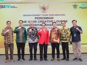 Dukung Kreativitas, Pegadaian Resmikan The Gade Creative Lounge di Unhas