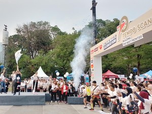 Rayakan HUT Ke-70, Tempo Scan Gelar Fun Walk Bareng 2.000 Karyawan