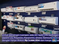 Buruan Beli! AC Split 1 PK Diskon Rp 1 Juta Plus Dapat Bonus