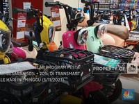 Cuss ke Transmart! Sepeda Listrik Diskon Rp 1,3 Juta