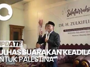 Zulhas Gelar Aksi Perdamaian dan Keadilan Palestina