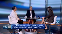 Ekonomi RI Q3-2023 di Bawah 5%, Efek Warga Malas Belanja?