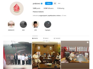 Foto Profil Instagram Prabowo Jadi Gambar Semangka
