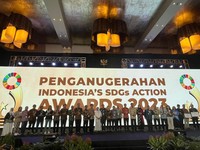 Bappenas Beri Penghargaan Indonesia's SDGs Action Awards