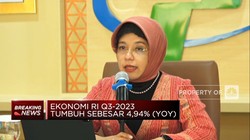 Video: BPS: Ekonomi RI Tumbuh 4,94% (yoy) di Q3-2023