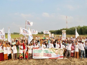 Petani di Jatim Deklarasi Dukung Prabowo-Gibran pada Pilpres 2024