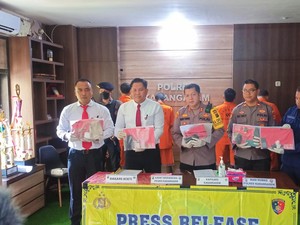 Polres Karangasem Bekuk Buruh Proyek-Satpam gegara Narkoba