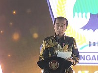 Jokowi Ucapkan Selamat HUT ke-59 Golkar, Puji Generasi Muda